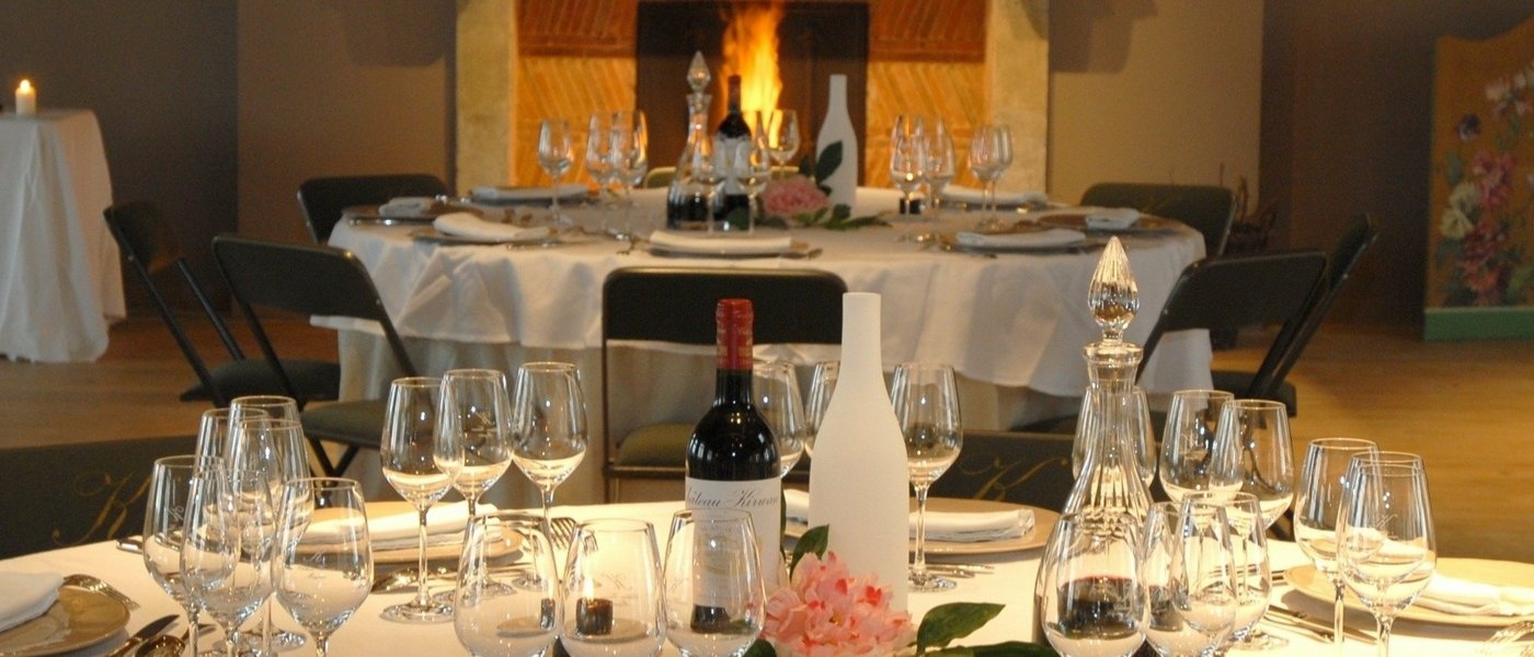 The Orangerie waiting for the hosts